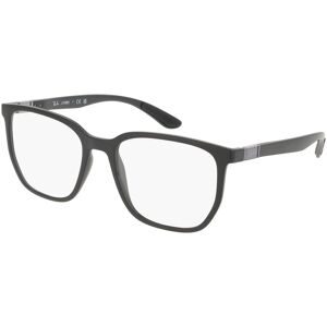 Luxottica Fashion Brillen Vertriebs GmbH Ray-Ban RX7235 Unisex-Brille inkl. Gläser Vollrand Geometrisch Kunststoff-Gestell 55/19/145, Beige