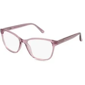Wenzhou Ouhai Glasses Co., Ltd. Fielmann OU 061 CL GERDA Damen-Brille inkl. Gläser Vollrand Quadratisch Acetat-Gestell 53/16/140, Lila