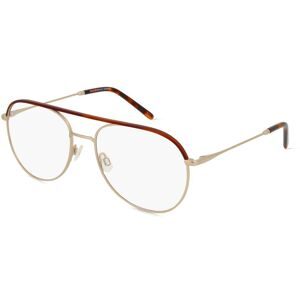 Eschenbach Optik GmbH MINI EYEWEAR 742019 Herren-Brille inkl. Gläser Vollrand Pilot Metall-Gestell 57/18/140, Gold