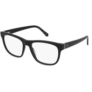 Marcolin Deutschland GmbH Gant GA3283 Unisex-Brille inkl. Gläser Vollrand Quadratisch Acetat-Gestell 55/18/145, Schwarz