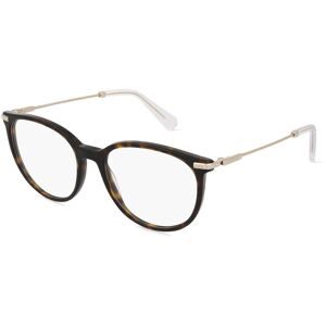 Luxottica Fashion Brillen Vertriebs GmbH Swarovski SK2009 Damen-Brille inkl. Gläser Vollrand Panto Acetat-Gestell 52/17/140, Havanna