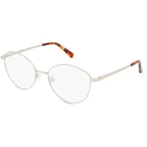 Billion Excel Optical Manufactory Co. Ltd. Fielmann BE 033 FLEX CL Damen-Brille inkl. Gläser Vollrand Oval Edelstahl-Gestell 53/18/135, Silber
