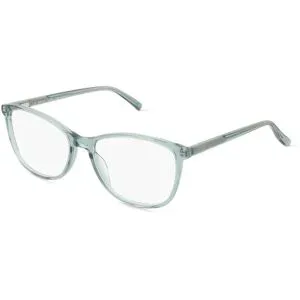 C&S CO. LTD. Fielmann ABC 081 FLEX CL VALERIA Damen-Brille inkl. Gläser Vollrand Quadratisch Acetat-Gestell 53/16/135, Grün