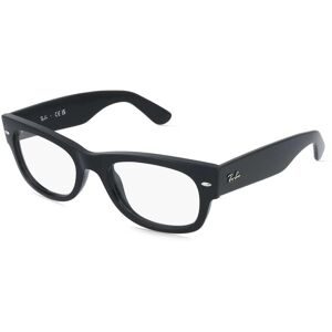 Luxottica Fashion Brillen Vertriebs GmbH Ray-Ban RX0832V MEGA WAYFARER II Unisex-Brille inkl. Gläser Vollrand Quadratisch Kunststoff-Gestell 52/21/145, Schwarz
