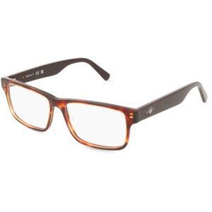 Marcolin Deutschland GmbH Gant GA50017 Unisex-Brille inkl. Gläser Vollrand Quadratisch Acetat-Gestell 53/15/145, Rot