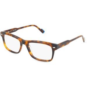 DE RIGO Vision D.A.CH. GmbH Sting VST506 Unisex-Brille inkl. Gläser Vollrand Quadratisch Acetat-Gestell 53/18/145, Gelb