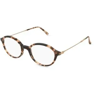 Suncute Industries Co., Ltd. Fielmann MC 648 CL JESS Damen-Brille inkl. Gläser Vollrand Oval Acetat-Gestell 49/19/145, Havanna