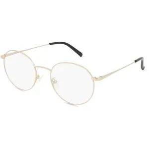 Wenzhou Bada Optical Co. , LTD Fielmann BD 424 CL Damen-Brille inkl. Gläser Vollrand Rund Edelstahl-Gestell 49/20/135, Gold