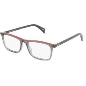 Safilo GmbH Levi's LV1004 Herren-Brille inkl. Gläser Vollrand Quadratisch Kunststoff-Gestell 51/17/145, Grau