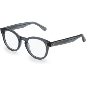 De Lotto s.r.l. Fielmann AB 004 CL Unisex-Brille inkl. Gläser Vollrand Panto Acetat-Gestell 51/23/150, Grau