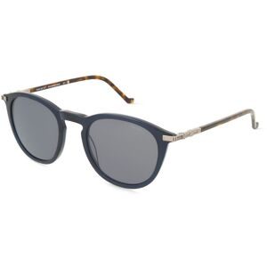 Design Eyewear Group Germany GmbH Hackett HE941 Herren-Sonnenbrille Vollrand Rund Acetat-Gestell, Blau