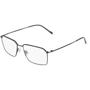 Eschenbach Optik GmbH Titanflex 820927 Herren-Brille inkl. Gläser Vollrand Quadratisch Titan-Gestell 56/16/145, Bronze
