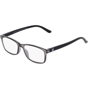 Breitfeld + Schliekert GmbH I NEED YOU LUCA Unisex-Fertiglesebrille Vollrand Quadratisch Kunststoff-Gestell, Grau