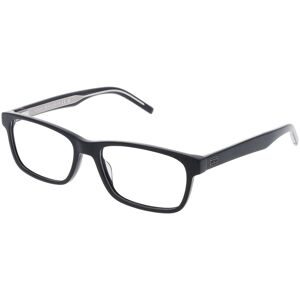 Safilo GmbH Tommy Hilfiger TH 2076 Herren-Brille inkl. Gläser Vollrand Quadratisch Acetat-Gestell 55/17/145, Schwarz