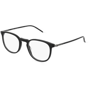 Wenzhou Lanson International Co., Ltd. Fielmann LN 037 FLEX CL Unisex-Brille inkl. Gläser Vollrand Panto Acetat-Gestell 48/21/145, Schwarz