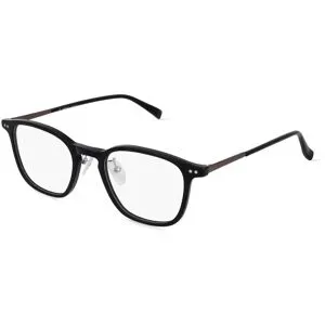 Wenzhou Bada Optical Co. , LTD Fielmann BD 547 CL Herren-Brille inkl. Gläser Vollrand Panto Acetat-Gestell 50/21/145, Schwarz