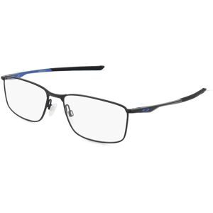 Luxottica Fashion Brillen Vertriebs GmbH Oakley OX3217 Herren-Brille inkl. Gläser Vollrand Eckig Metall-Gestell 57/17/140, Schwarz
