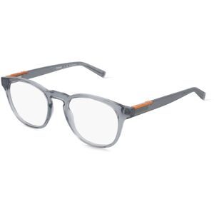 Marcolin Deutschland GmbH Timberland TB50003 Herren-Brille inkl. Gläser Vollrand Rund Kunststoff-Gestell 50/20/145, Grau
