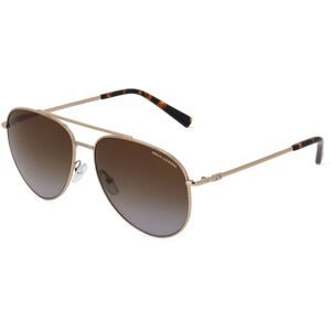 Luxottica Fashion Brillen Vertriebs GmbH Armani Exchange AX2043S Herren-Sonnenbrille Vollrand Pilot Metall-Gestell, Gold