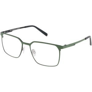 Eschenbach Optik GmbH FREIGEIST 862069 Herren-Brille inkl. Gläser Vollrand Quadratisch Metall-Gestell 59/19/150, Grün