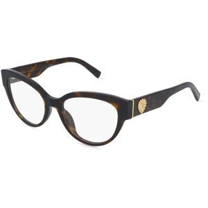 Luxottica Fashion Brillen Vertriebs GmbH Dolce&Gabbana DG3440 Damen-Brille inkl. Gläser Vollrand Cat Eye Acetat-Gestell 54/18/145, Havanna