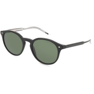 Luxottica Fashion Brillen Vertriebs GmbH Giorgio Armani 0AR8211 Herren-Sonnenbrille Vollrand Panto Acetat-Gestell, Schwarz