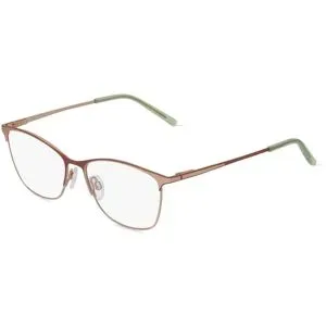 FERDINAND MENRAD GmbH & Co KG Fielmann 2209 FLEX CL Damen-Brille inkl. Gläser Vollrand Butterfly Metall-Gestell 52/15/140, Pink