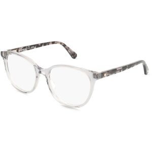 Safilo GmbH Kate Spade KS ADELLE 2 Damen-Brille inkl. Gläser Vollrand Quadratisch Acetat-Gestell 51/17/140, Transparent