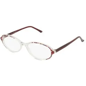 Zhangzhou Agilton Optical Co., Ltd. Fielmann MC 618 TR Damen-Brille inkl. Gläser Vollrand Oval Propionat-Gestell 52/16/135, Transparent