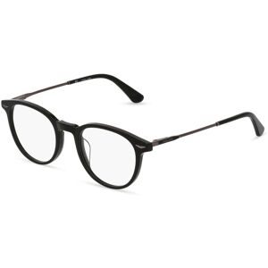 DE RIGO Vision D.A.CH. GmbH Police VPLD 93 Herren-Brille inkl. Gläser Vollrand Panto Kunststoff-Gestell 50/21/145, Schwarz