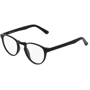 NEWAY Killine (Macao Commercial Offshore) Lt Fielmann JIL 022  CL NINO Unisex-Brille inkl. Gläser Vollrand Panto Kunststoff-Gestell 48/22/140, Schwarz