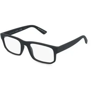 Luxottica Fashion Brillen Vertriebs GmbH Emporio Armani 0AX3135 Herren-Brille inkl. Gläser Vollrand Eckig Kunststoff-Gestell 54/20/145, Schwarz