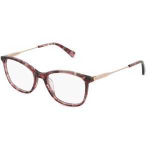 Marchon Germany GmbH Longchamp LO2683 Unisex-Brille inkl. Gläser Vollrand Quadratisch Acetat-Gestell 49/17/140, Havanna