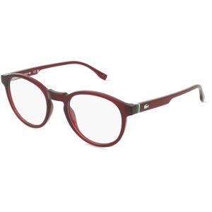 Marchon Germany GmbH Lacoste L2950 Unisex-Brille inkl. Gläser Vollrand Quadratisch Propionat-Gestell 49/20/145, Rot