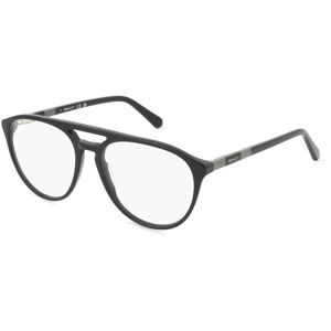 Marcolin Deutschland GmbH Gant GA3285 Herren-Brille inkl. Gläser Vollrand Pilot Acetat-Gestell 53/16/145, Schwarz