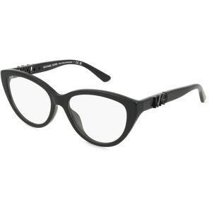 Luxottica Fashion Brillen Vertriebs GmbH Michael Kors 0MK4120U ANDALUCIA Damen-Brille inkl. Gläser Vollrand Cat Eye Acetat-Gestell 53/16/140, Schwarz