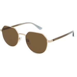 Marchon Germany GmbH Calvin Klein CK23125S Unisex-Sonnenbrille Vollrand Rund Metall-Gestell, Grün