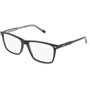 Marchon Germany GmbH Zeiss ZS24541 Unisex-Brille inkl. Gläser Vollrand Quadratisch Acetat-Gestell 56/16/145, Schwarz