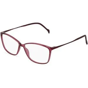 Stepper Eyewear LTD. Fielmann COMFORT 107 CL Damen-Brille inkl. Gläser Vollrand Quadratisch TR90-Gestell 52/11/130, Schwarz