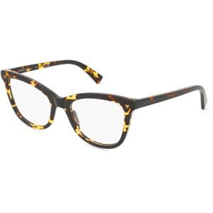 Kering Eyewear Spa Bottega Veneta BV1226O Unisex-Brille inkl. Gläser Vollrand Cat Eye Acetat-Gestell 54/19/145, Braun