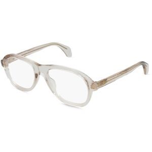 Luxottica Fashion Brillen Vertriebs GmbH Moncler ME2025U Unisex-Brille inkl. Gläser Vollrand Quadratisch Acetat-Gestell 55/19/145, Gelb
