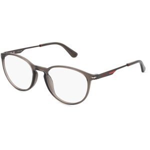 DE RIGO Vision D.A.CH. GmbH Police VPLL63 Herren-Brille inkl. Gläser Vollrand Panto Acetat-Gestell 52/19/145, Braun