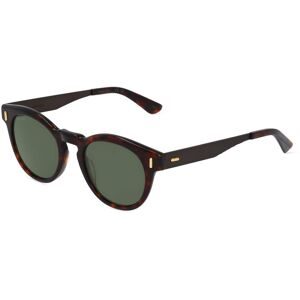 Marchon Germany GmbH Calvin Klein CK21527S Unisex-Sonnenbrille Vollrand Rund Kunststoff-Gestell, Havanna