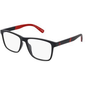 Luxottica Fashion Brillen Vertriebs GmbH Polo Ralph Lauren PH2257U Herren-Brille inkl. Gläser Vollrand Quadratisch Acetat-Gestell 57/16/150, Schwarz