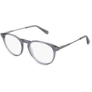 Marcolin Deutschland GmbH Gant GA50092 Herren-Brille inkl. Gläser Vollrand Rund Acetat-Gestell 51/18/140, Grau