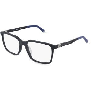 DE RIGO Vision D.A.CH. GmbH Fila VFID09 Herren-Brille inkl. Gläser Vollrand Quadratisch Kunststoff-Gestell 55/17/145, Schwarz