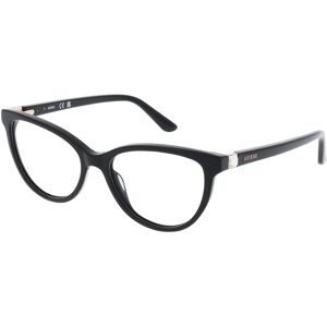 Marcolin Deutschland GmbH Guess GU50195 Damen-Brille inkl. Gläser Vollrand Cat Eye Acetat-Gestell 53/16/140, Schwarz