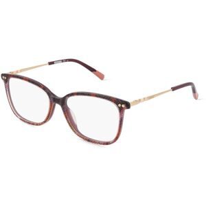 Safilo GmbH Missoni 0085 Damen-Brille inkl. Gläser Vollrand Quadratisch Acetat-Gestell 53/15/140, Gold