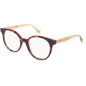 Design Eyewear Group Germany GmbH Scotch & Soda 3036 Unisex-Brille inkl. Gläser Vollrand Rund Acetat-Gestell 51/19/140, Braun