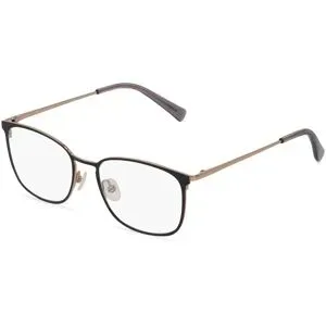 Eyestar Limited (China) Fielmann MI 029 CL Damen-Brille inkl. Gläser Vollrand Quadratisch Edelstahl-Gestell 49/17/135, Schwarz